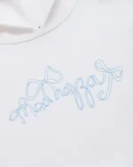 Madhappy Bow Hoodie White