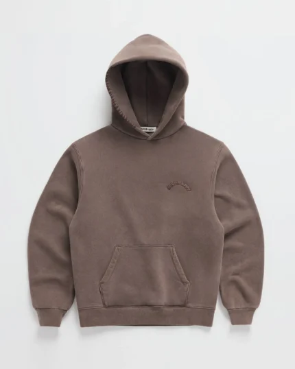 Madhappy Cooper Pigment Dye Fleece Hoodie Cedar