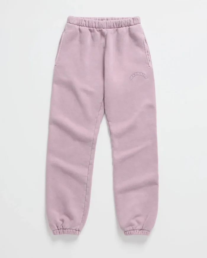 Madhappy Cooper Pigment Dye Fleece Sweatpants Lilas