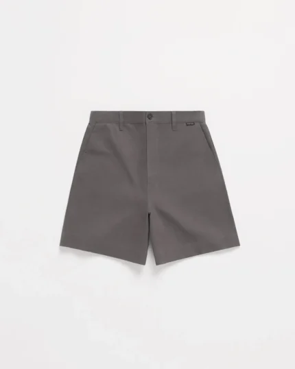 Madhappy Cotton Twill Short Charcoal