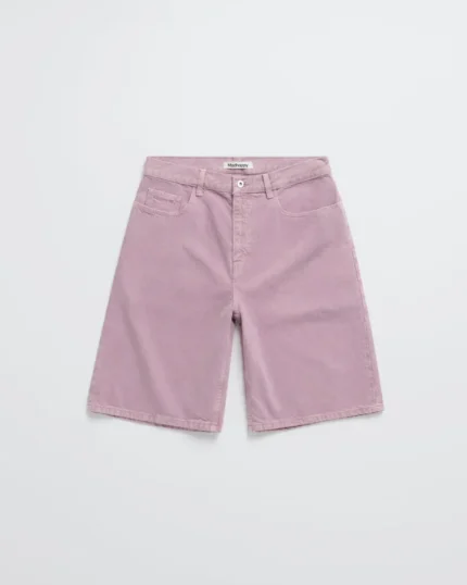 Madhappy Oversized Washed Twill Shorts Lilas