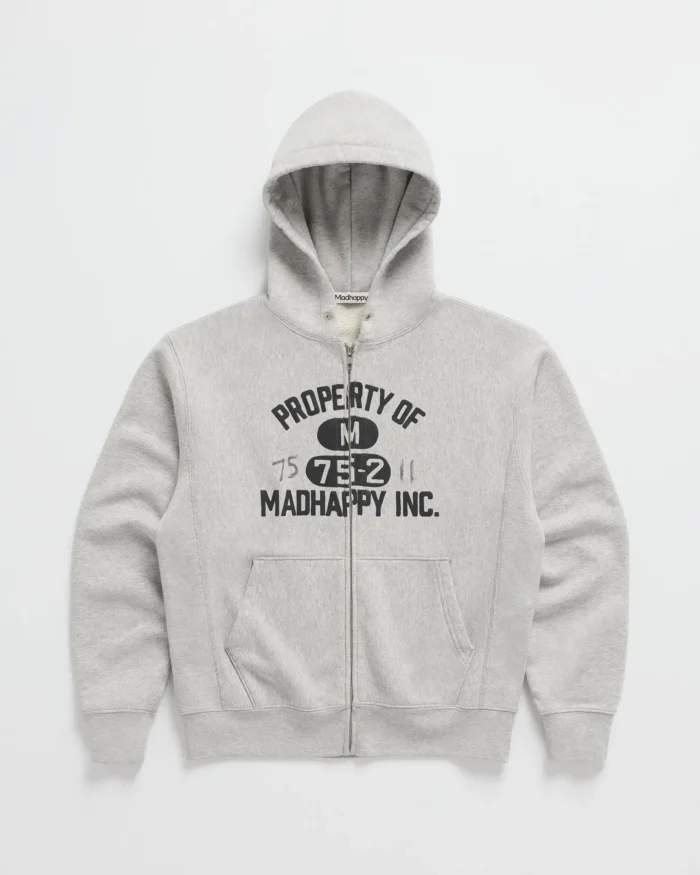 Madhappy State Property Zip Up Hoodie