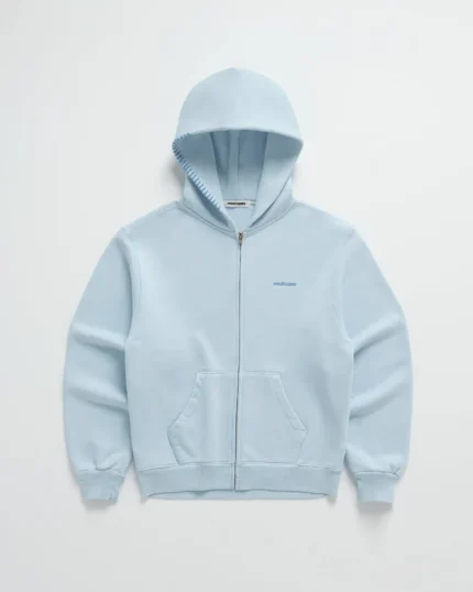 Madhappy Classics Fleece Zip-Up Hoodie Icy