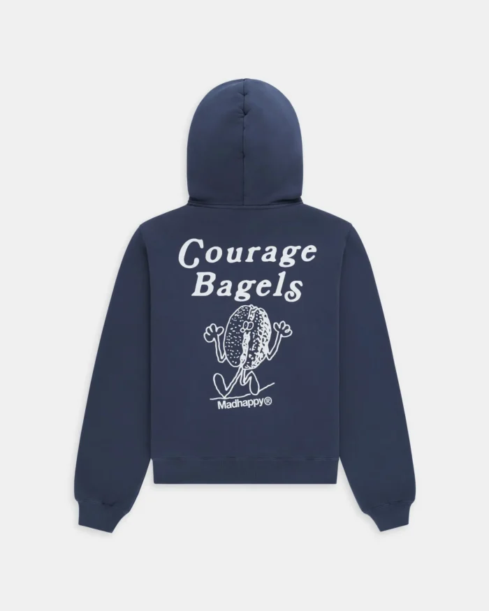 Madhappy Courage Bagels Fleece Hoodie Loch