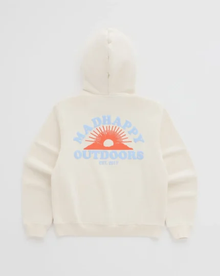 Madhappy Horizon Fleece Hoodie Antique