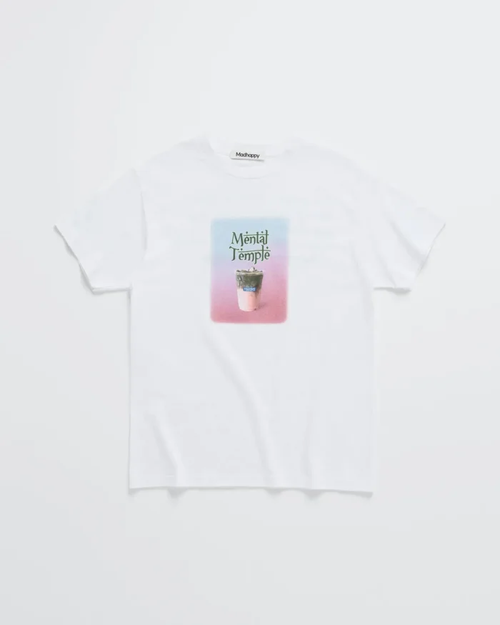 Madhappy Mental Temple Midweight Tee Optic