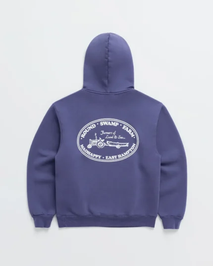 Madhappy Round Swamp Farm Hoodie Cobalt