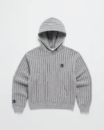 Heather Madhappy Yankees Pinstripe Hoodie