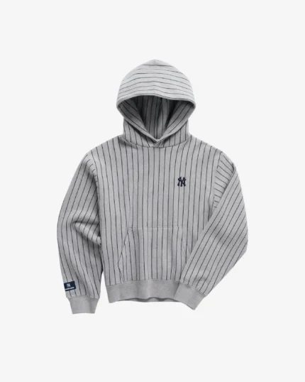 Heather Madhappy Yankees Pinstripe Hoodie