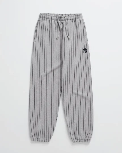 Heather Madhappy Yankees Pinstripe Sweatpants