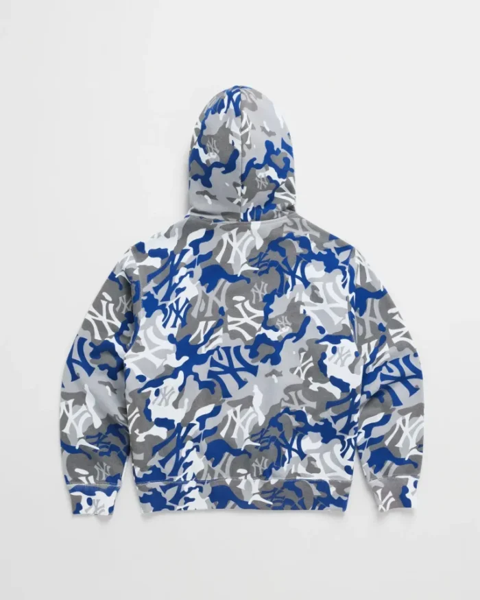 Madhappy Yankees Camo Full Zip Hoodie