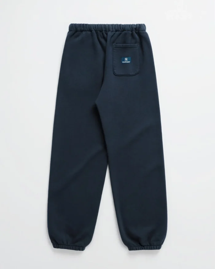 Navy Madhappy Yankees Embroidered Fleece Sweatpants