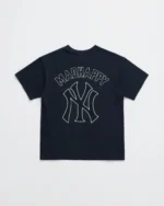 Navy Madhappy Yankees Midweight Tee