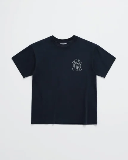 Navy Madhappy Yankees Midweight Tee