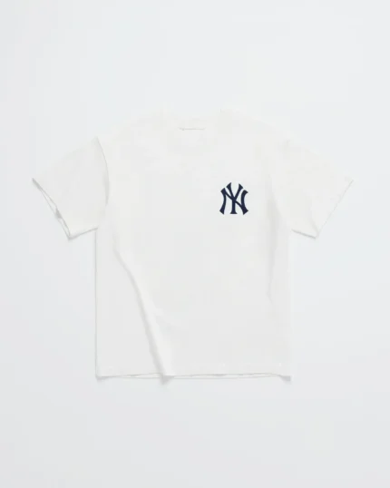 White Madhappy Yankees Midweight Tee